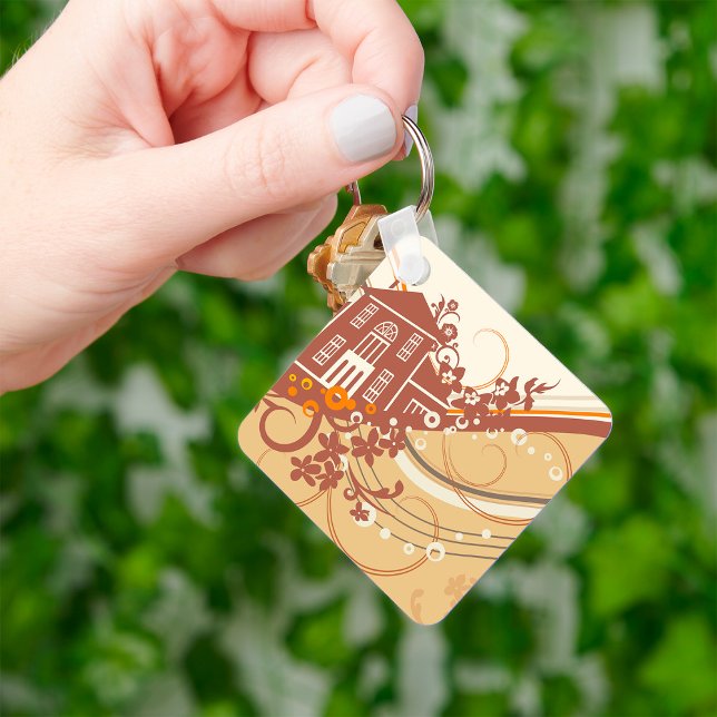 House Art Keychain (Creator Uploaded)