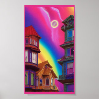 House Art Poster