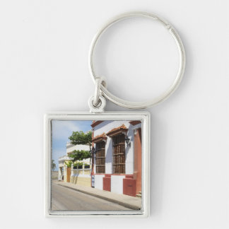 House at the roadside key ring