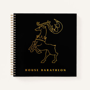 House Baratheon Icon Notebook