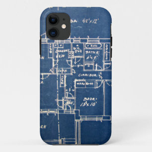 House Blueprints iPhone 11 Case