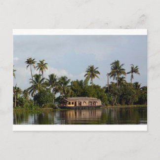 House Boat Postcard