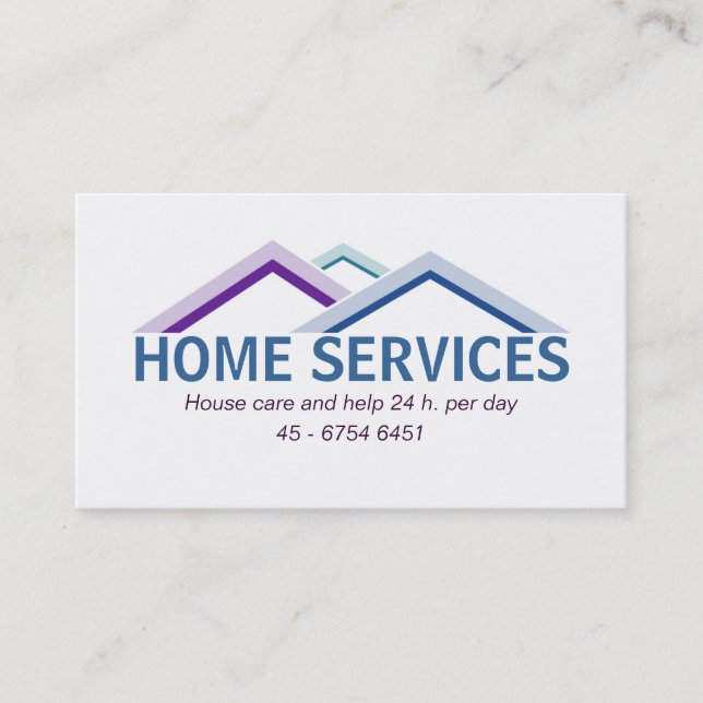 house business card (Front)
