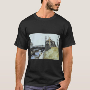 house by a road Edward Hopper T-Shirt