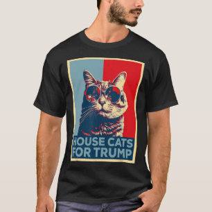 House Cats For Trump 2024  T-Shirt