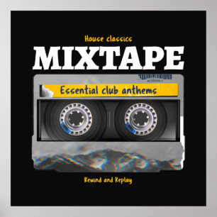 House Classics Mixtape Club Anthems Poster