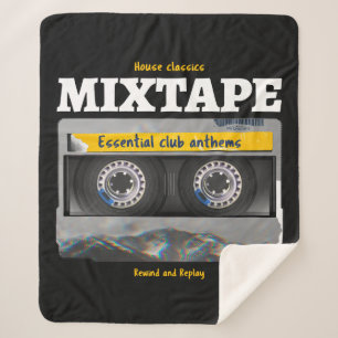 House Classics Mixtape Club Anthems Sherpa Blanket