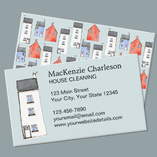 House Cleaning Business Card