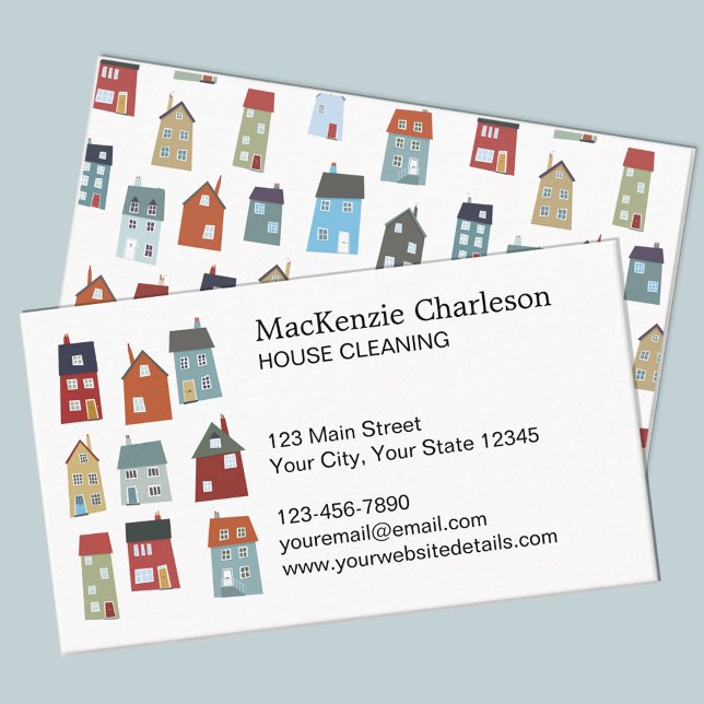 House Cleaning Business Card (Creator Uploaded)
