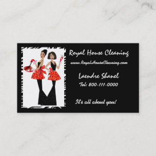 House Cleaning Business Cards