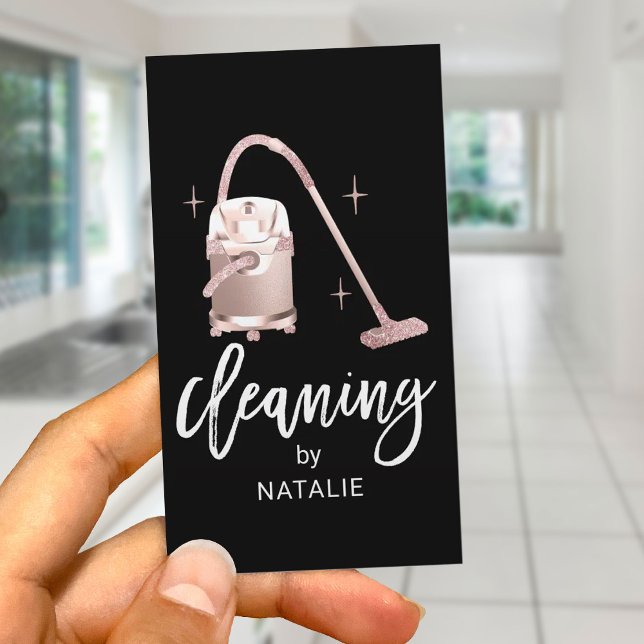 House Cleaning Carpet Cleaning Pro Housekeeping Business Card (Creator Uploaded)