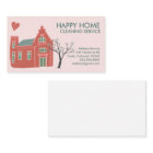 House Cleaning Home Services Charming Pink Green