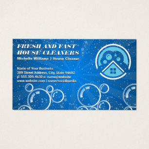 House Cleaning Logo   Bubbles