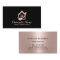 House Cleaning Modern Black Rose Gold Maid Service