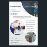 House Cleaning Service Business flyers<br><div class="desc">Sample flyer for cleaning Business flyers</div>