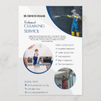 House Cleaning Service Business flyers
