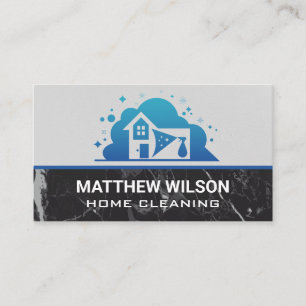 House Cleaning Services and Care  Business Card