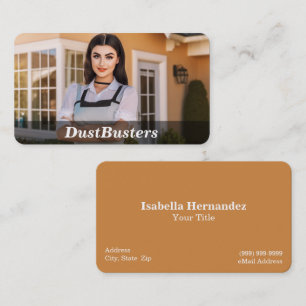 House Cleaning Services Business Card