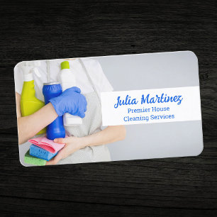House Cleaning Services Business Card