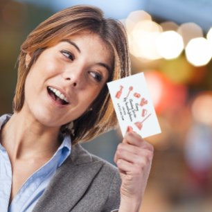 House Cleaning Services Gold Logo Maid Modern Business Card