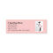 House Cleaning Skinny Business Card Pink Maid Lady