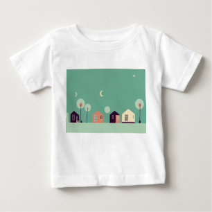 House, Doodle, Building Baby T-Shirt