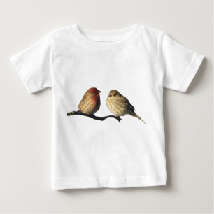 House Finch Lovebirds Baby Fine Jersey T-shirt