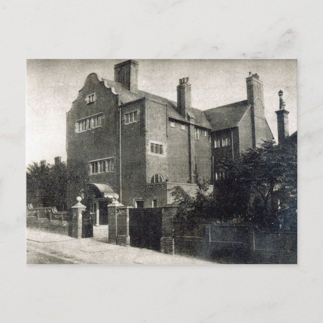 House for Edwin Long Postcard (Front)