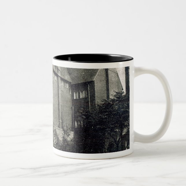 House for Edwin Long Two-Tone Coffee Mug (Right)