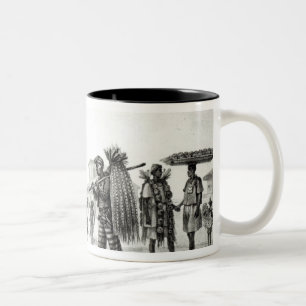 House for Rent, Horse and Goat for Sale Two-Tone Coffee Mug