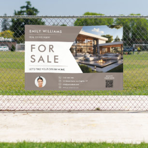House For Sale Real Estate Broker Realtor Banner
