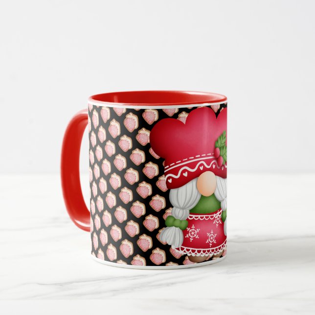 House Gnome Customise Colour Mug (Front Left)