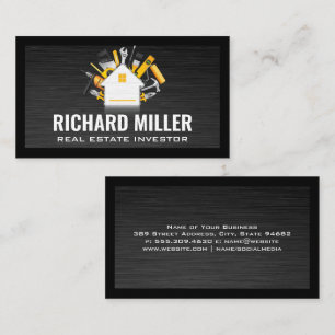 House Hardware Tools Logo Business Card