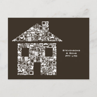 House Home Business Promotional Marketing Card