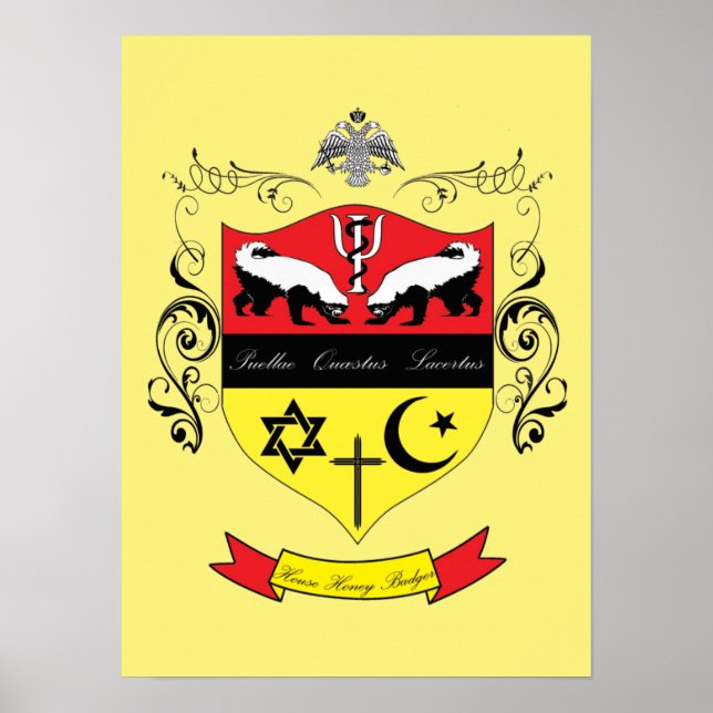 House Honey Badger Poster (Front)