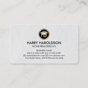 House Icon Premium Home Remodelling Business Card