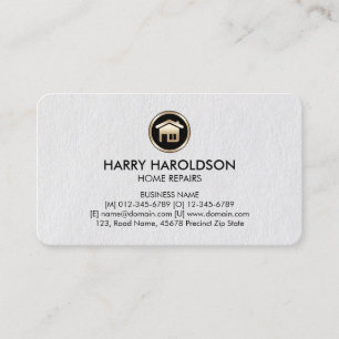 House Icon Premium Home Repairs Business Card