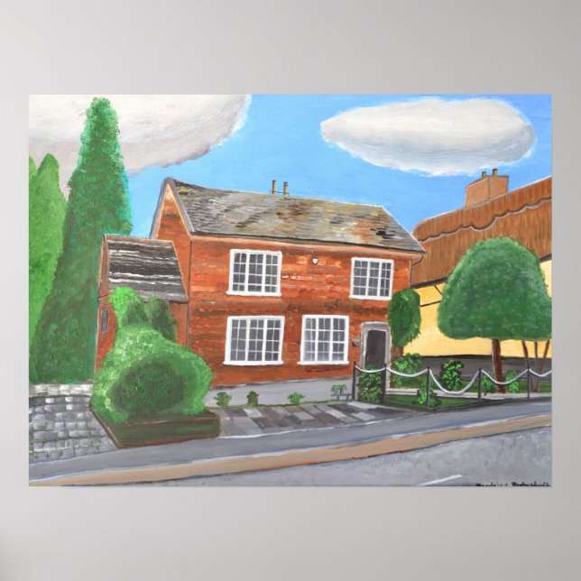 House in Derby, England  Poster (Front)