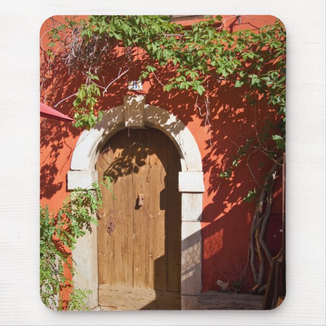 House in Provence Mouse Pad (Front)