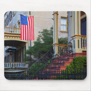 House in the Historic District in the spring Mouse Pad