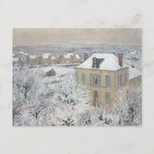 House in Winter   Gustave Louseau   Christmas Holiday Postcard