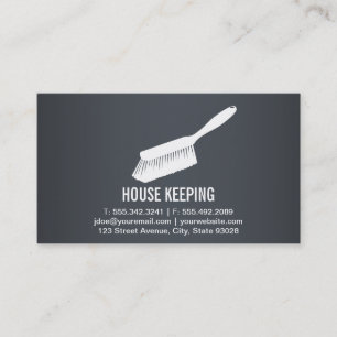 House Keeping / Cleaning Supplies Business Card