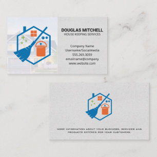 House keeping  Tools   Home Repairs Business Card