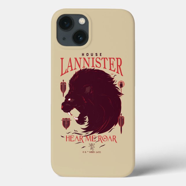 House Lannister - Hear Me Roar Case-Mate iPhone Case (Back)