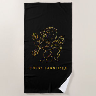House Lannister Icon Beach Towel