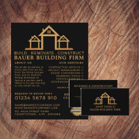 House Logo, Building Firm, Builders Advertising