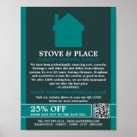 House Logo, Chimney Sweeping Service