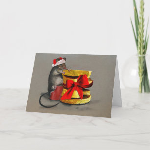 House Mouse Christmas Card