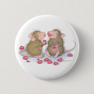 House-Mouse Designs® - 6 Cm Round Badge