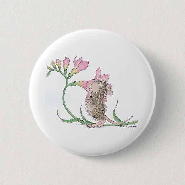 House-Mouse Designs® - 6 Cm Round Badge (Front)